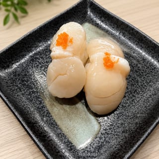 Japanese scallop sushi (2pcs) / sashimi (3pcs)