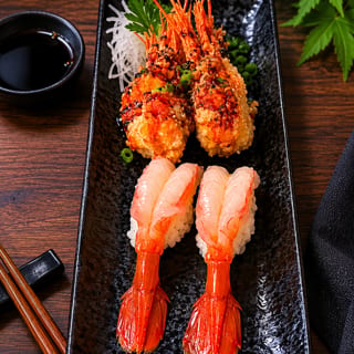 Sweet shrimp sushi (2pcs)
