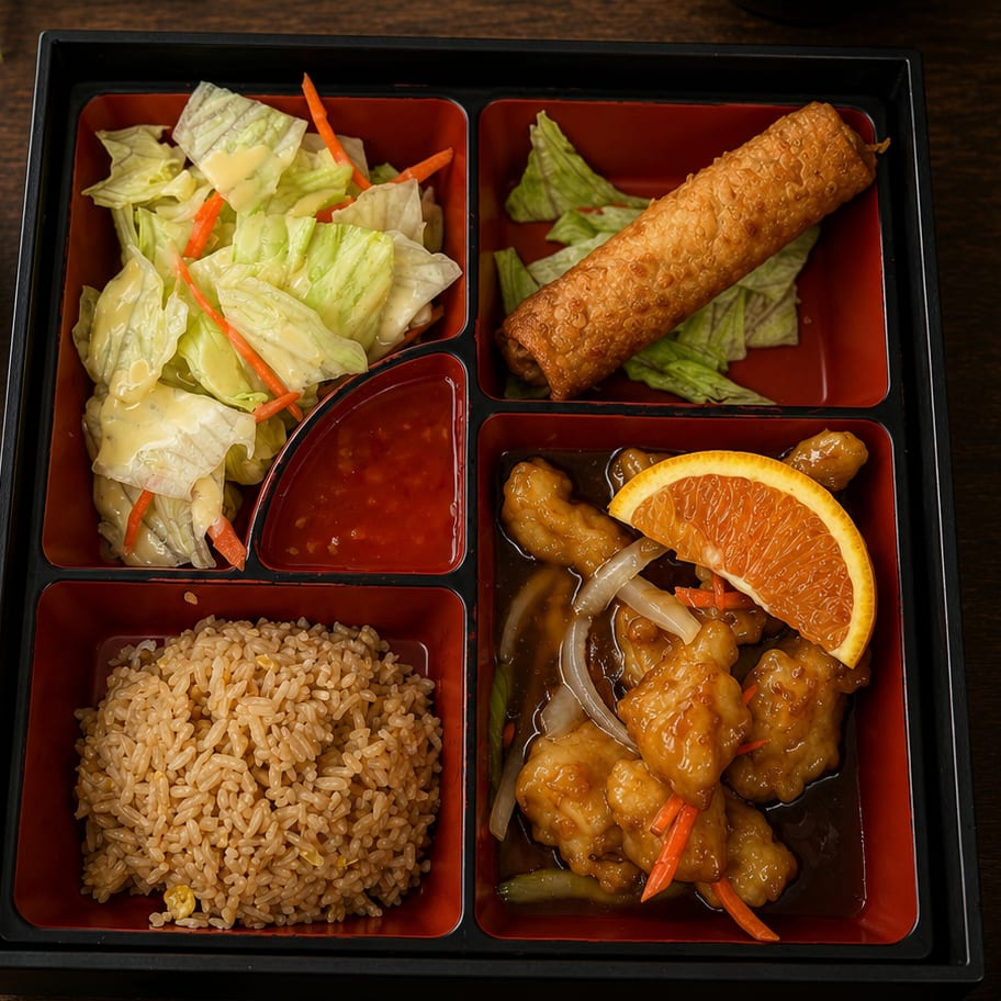 BL3. Orange Chicken.