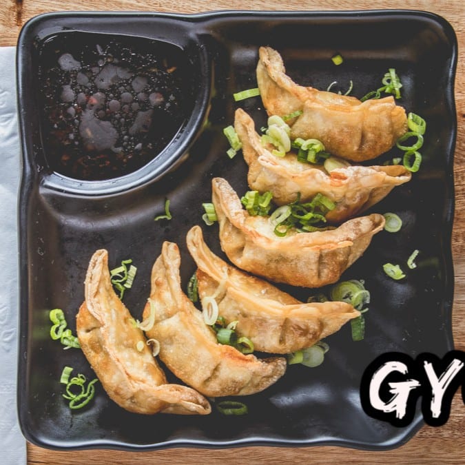 A6. Gyoza.