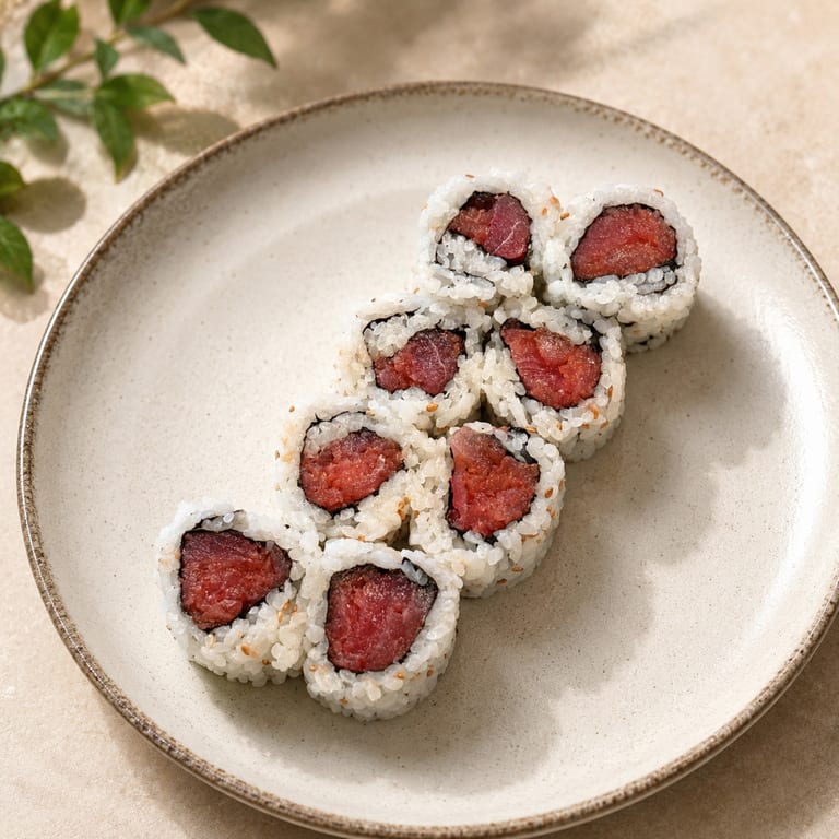 How We Make Our Signature Spicy Tuna