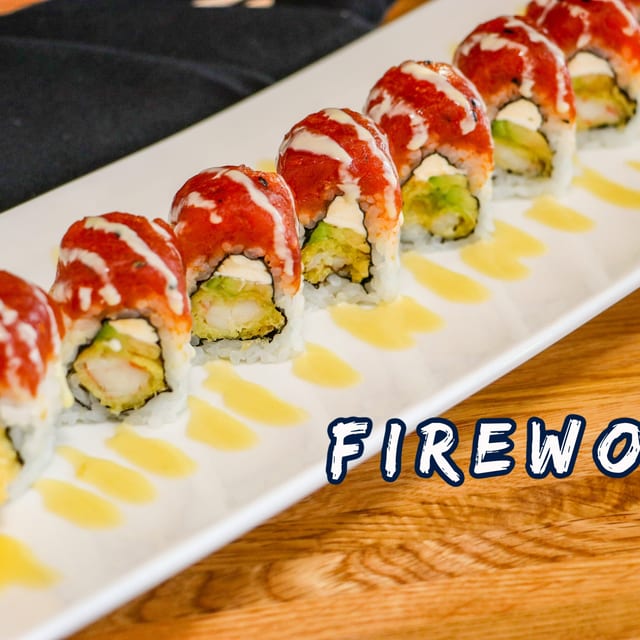R18. Firework roll.