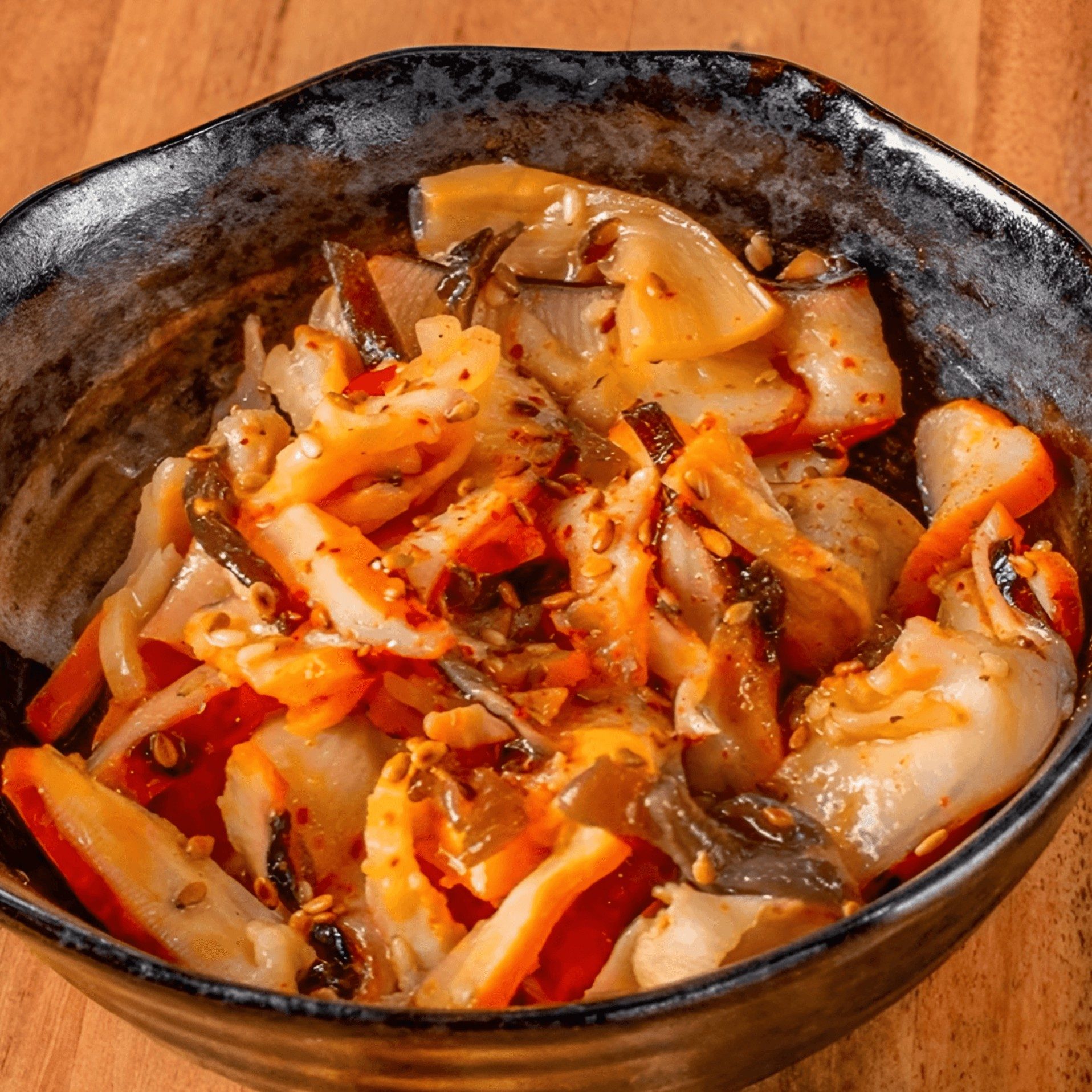 SA8. Squid salad.