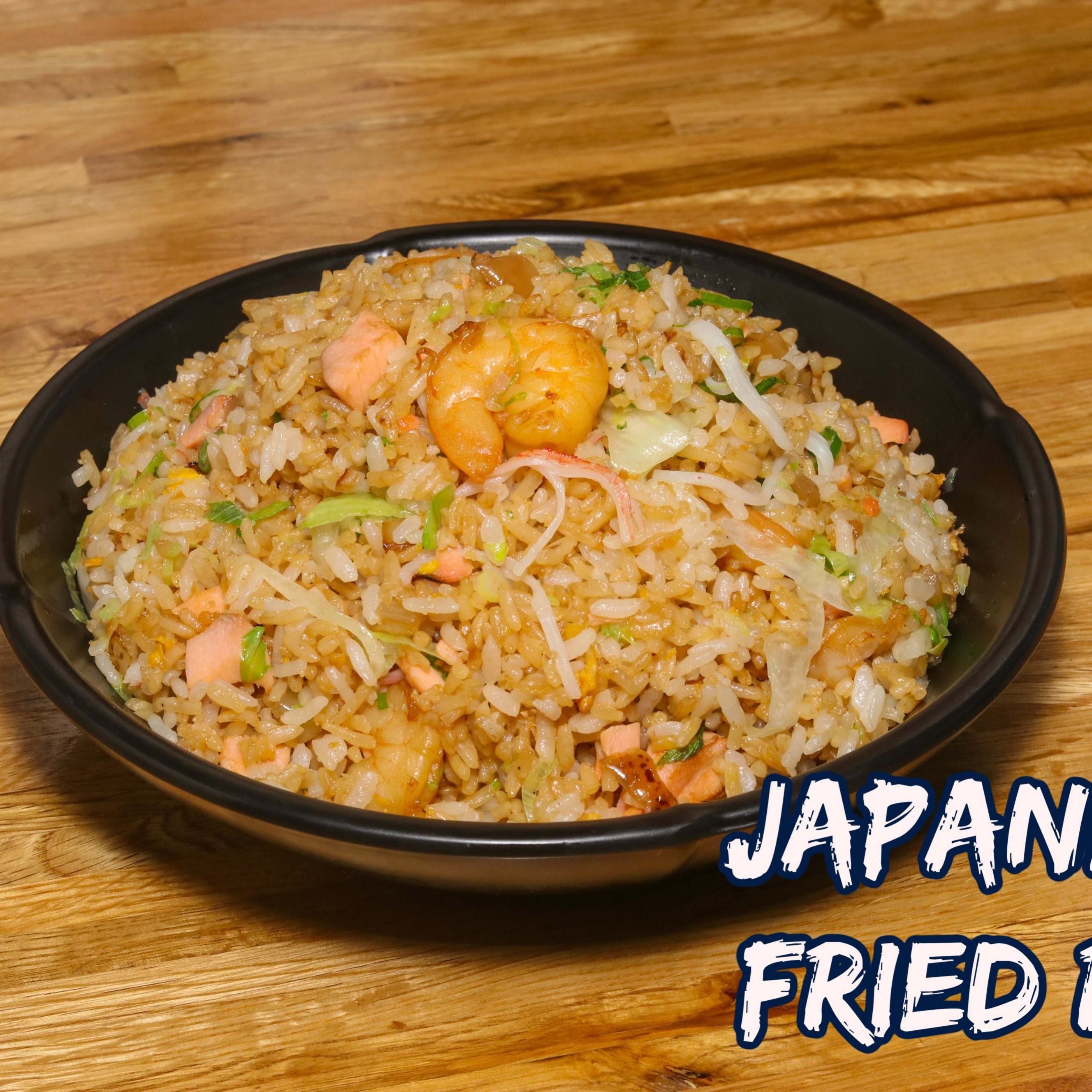 F4. Japanese fried rice.