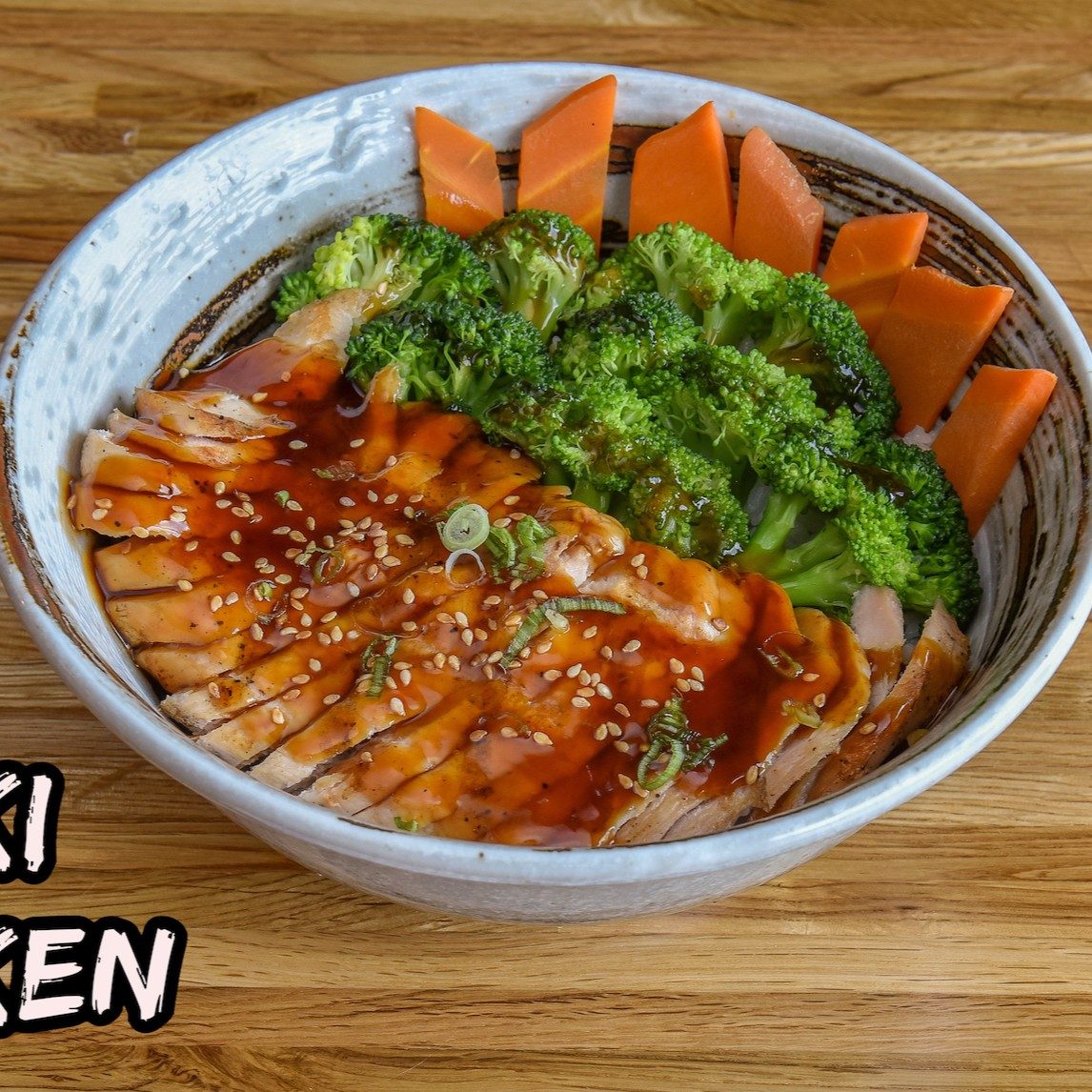 D6. Teriyaki chicken.