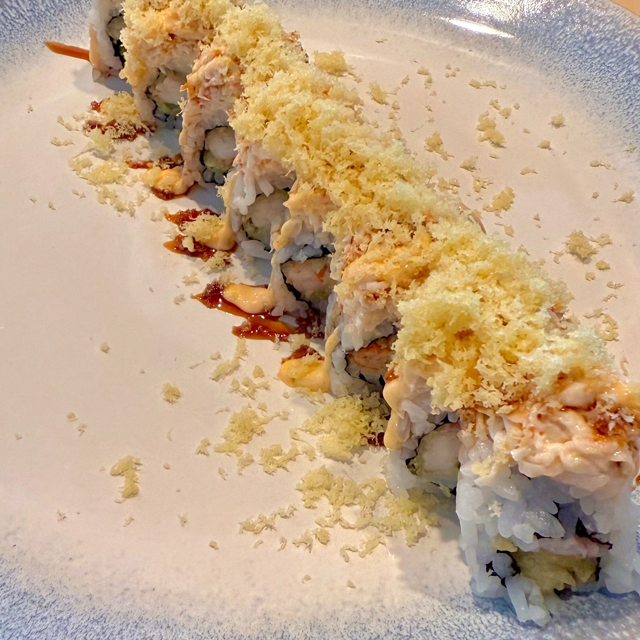 Super shaggy dog roll.