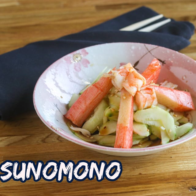 SA5. Sunomono salad.
