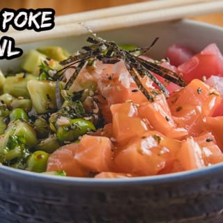 P1. Ginger poke bowl